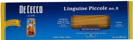 DeCecco - Pasta - Linguine Piccole - #8 DeCecco - Pasta - Linguine Piccole - #8