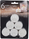 Deco Lite - 6-pc LED Tealight Deco Lite - 6-pc LED Tealight