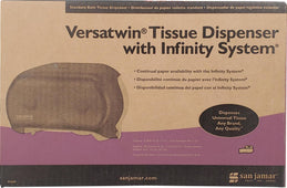 San Jamar - Versatwin Tissue Dispenser - R3600 San Jamar - Versatwin Tissue Dispenser - R3600