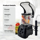 Pro-Kitchen - Commercial Blender - with Enclosure - EB188 Pro-Kitchen - Commercial Blender - with Enclosure - EB188