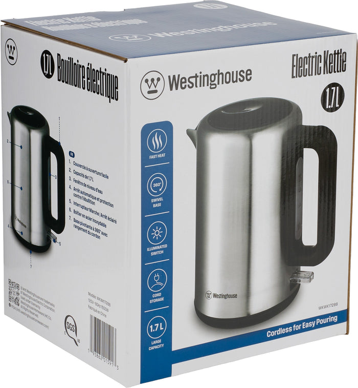 Westinghouse - 1.7L Stainless Steel Kettle