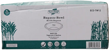 Eco-Craze - 12oz Round Bowl - Bagasse Eco-Craze - 12oz Round Bowl - Bagasse