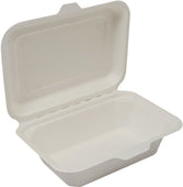 Eco-Craze - Bagasse Clamshell 600ml Eco-Craze - Bagasse Clamshell 600ml
