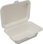 Eco-Craze - Bagasse Clamshell 600ml Eco-Craze - Bagasse Clamshell 600ml