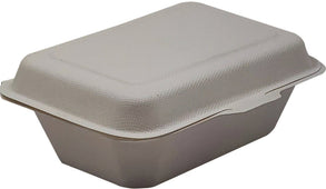 Eco-Craze - Bagasse Clamshell 600ml Eco-Craze - Bagasse Clamshell 600ml