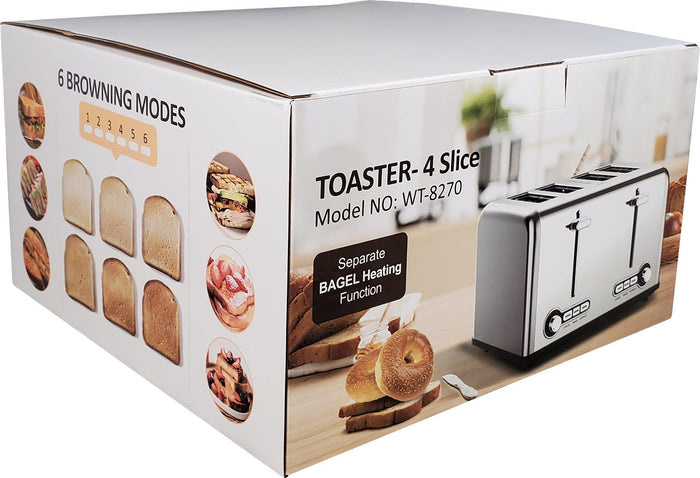 Toaster 4 Slices - SS - TC04