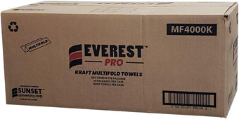 Everest Pro - Kraft Multifold Towels - MF4000K Everest Pro - Kraft Multifold Towels - MF4000K