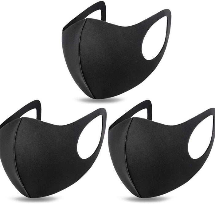 XC - Fashish - Black Fabric Mask