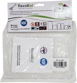 CLR - Flexsil Food Pan Lid - 1/9 Size CLR - Flexsil Food Pan Lid - 1/9 Size