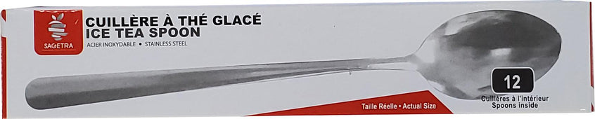Sagetra - Zen Dessert / Ice Tea Spoon - 6202 Sagetra - Zen Dessert / Ice Tea Spoon - 6202