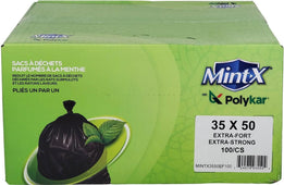 PolyKar - Garbage Bags - Ex-Strong - Mint - 35 PolyKar - Garbage Bags - Ex-Strong - Mint - 35