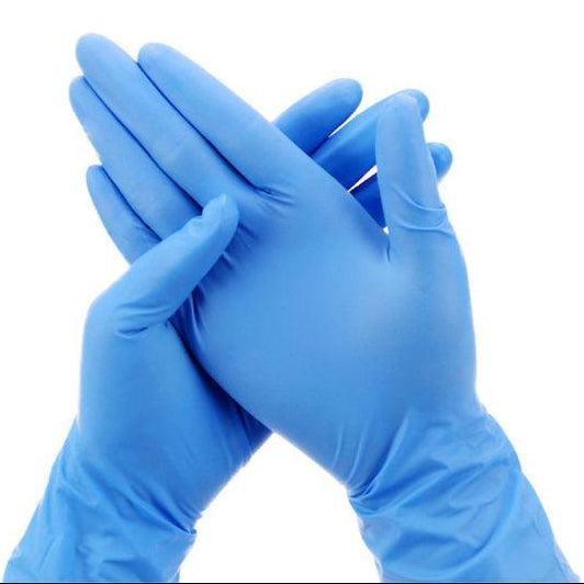 Advance Care - Nitrile Gloves Exam - Blue - Medium