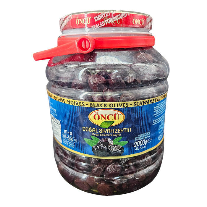 XC - Oncu - Black Whole Olives with Pits