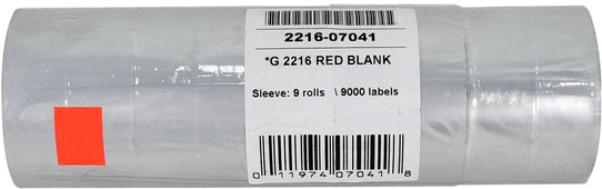 Garvey - Price Gun Label - Regular - Double Line - Red - G 2216-07041 Garvey - Price Gun Label - Regular - Double Line - Red - G 2216-07041