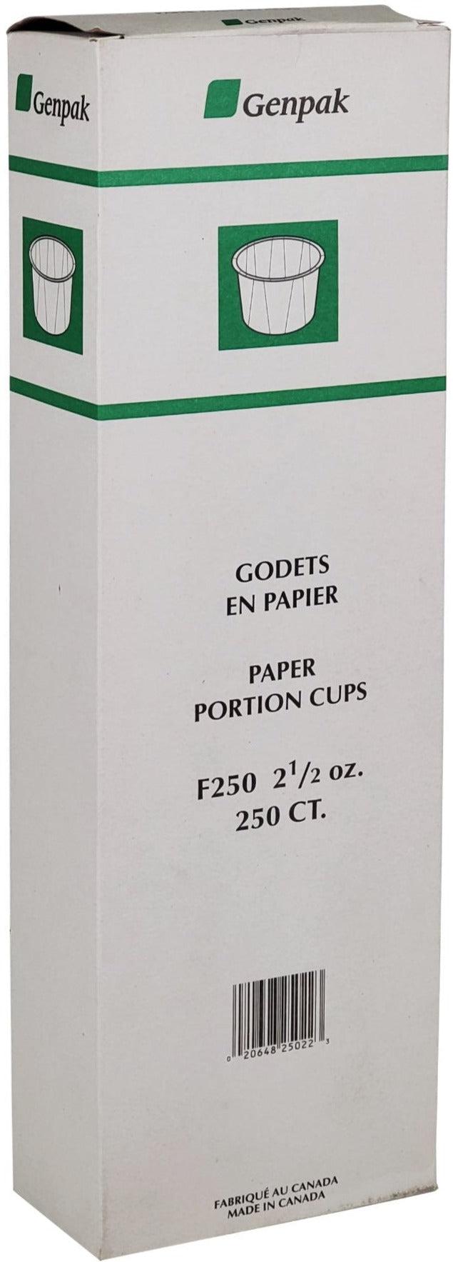 Genpak - Portion Cups - Paper - 2.5oz - F250