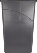 Globe - 23 Gallon - Black - Slim Jim Garbage Containers Globe - 23 Gallon - Black - Slim Jim Garbage Containers