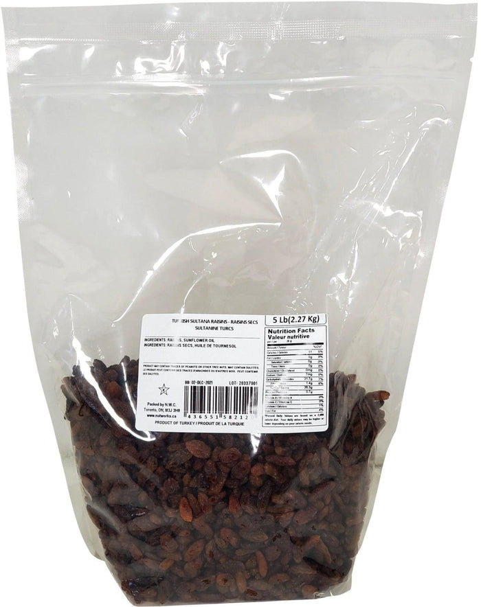 Nut Shoppe- Turkish Sultana Raisins