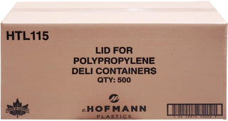 Hoffmann - Deli Lid - Clear - Fits all Sizes Hoffmann - Deli Lid - Clear - Fits all Sizes