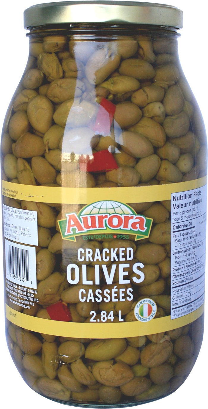 VSO - Aurora - Olives - Green - Calabrese - Cracked
