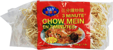 Y&Y - Noodles - 3 MIN CHOW MEIN No Egg Y&Y - Noodles - 3 MIN CHOW MEIN No Egg