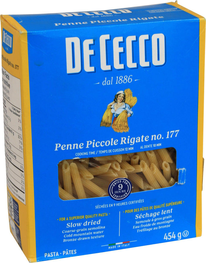 CLR - DeCecco - Penne Piccole Rigate no. 177