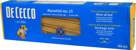 DeCecco - Bucatini #15 454 gr DeCecco - Bucatini #15 454 gr