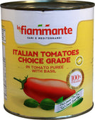 La Fiammante - Peeled Italian Whole Tomato - with Basil La Fiammante - Peeled Italian Whole Tomato - with Basil