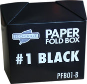 Eco-Craze - #1 Black Paper Fold Box - PFB01-B Eco-Craze - #1 Black Paper Fold Box - PFB01-B