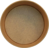 Eco-Craze - Kraft PE-Lined Paper Container - Round - 750ml - SB-750K Eco-Craze - Kraft PE-Lined Paper Container - Round - 750ml - SB-750K