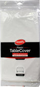 Table Cover - 84” Round - White Solid Table Cover - 84” Round - White Solid