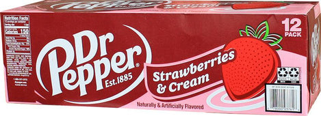 Dr. Pepper - Strawberry Cream - Cans Dr. Pepper - Strawberry Cream - Cans