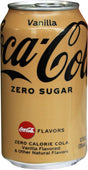 Coke - Vanilla - Zero - Cans Coke - Vanilla - Zero - Cans
