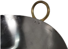 XC - Iron Wok (Kadai) - Flat Bottom #14 (34cm) XC - Iron Wok (Kadai) - Flat Bottom #14 (34cm)