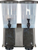 22L Rectangular Twin Beverage Dispenser - Plastic 22L Rectangular Twin Beverage Dispenser - Plastic