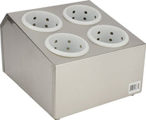 Pro-Kitchen - Cutlery Organizer - 4 Slot w/ Plastic Holders Pro-Kitchen - Cutlery Organizer - 4 Slot w/ Plastic Holders