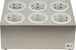 Pro-Kitchen - Cutlery Organizer - 6 Slot w/ Plastic Holders Pro-Kitchen - Cutlery Organizer - 6 Slot w/ Plastic Holders