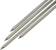 BBQ Skewers - SS W/Wood Handle (60x0.5 cm) BBQ Skewers - SS W/Wood Handle (60x0.5 cm)