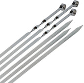 BBQ Skewers - SS Twist (60x1x0.15 cm) BBQ Skewers - SS Twist (60x1x0.15 cm)