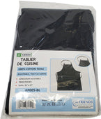 CLR - Kesgi - Apron - Full Body - Adjustable - Black - 3 Pockets - AP005BL CLR - Kesgi - Apron - Full Body - Adjustable - Black - 3 Pockets - AP005BL