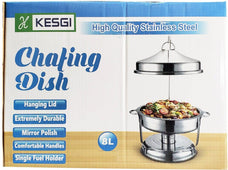 Kesgi - Chafing Dish Round - Hanging Cover - LS-RH-8L Kesgi - Chafing Dish Round - Hanging Cover - LS-RH-8L