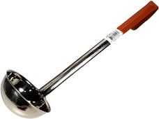 Ladle One Piece - Orange - 8oz - SS Ladle One Piece - Orange - 8oz - SS
