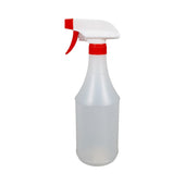 M2 - 24oz Round Spray Bottle w Red/Trigger M2 - 24oz Round Spray Bottle w Red/Trigger