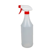 M2 - 32oz Round Spray Bottle w Red/Trigger M2 - 32oz Round Spray Bottle w Red/Trigger