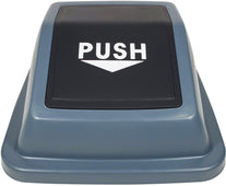 M2 - 60 L Square Waste Container w/Push Lid M2 - 60 L Square Waste Container w/Push Lid