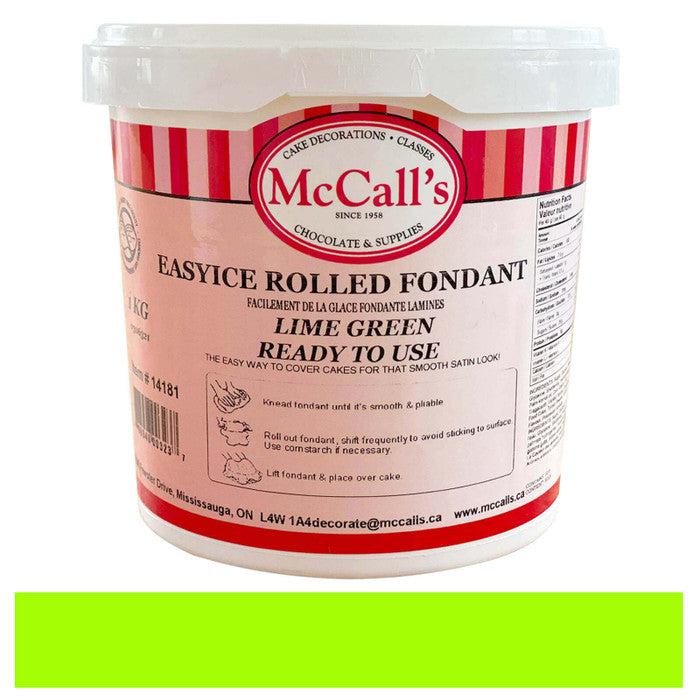 CLR - McCall's - Fondant Easyice Lime Green