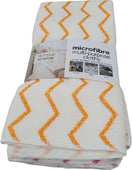 Microfibre - Multi-Purpose Cloth - 4 PCS - White Base - 40x60cm Microfibre - Multi-Purpose Cloth - 4 PCS - White Base - 40x60cm
