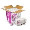 Mayfair - 3 ply Dinner Napkins 1/8 Fold - White - DNAP03