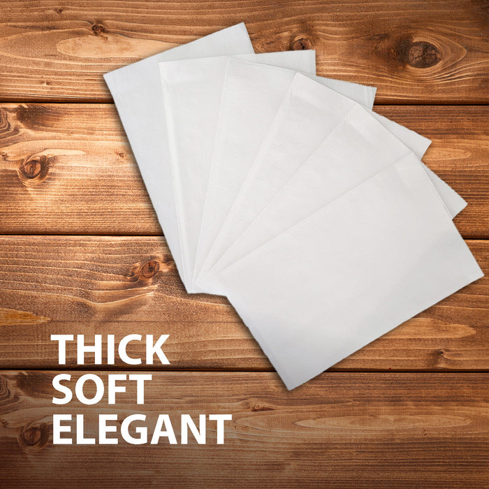 Mayfair - 1 ply Interfold Napkins 1/4 Fold - White - INAP01