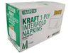 Mayfair - 1 ply Interfold Napkins 1/4 Fold - Kraft - INAP01K