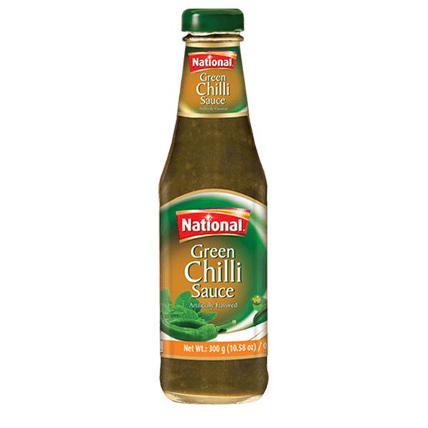 National Green Chilli Sauce - 300g